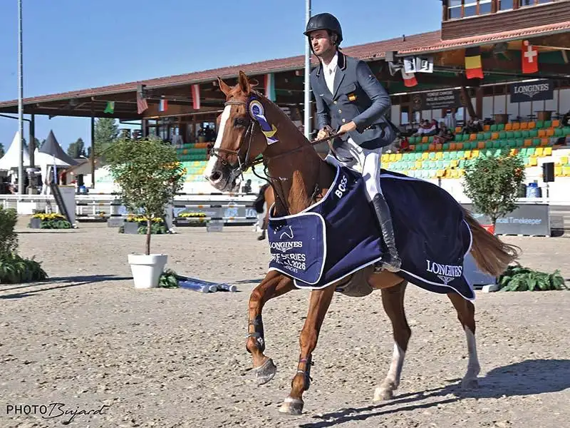 Alex Codina firma un destacado tercer puesto en el Gran Premio U25 del CSIO4* Avenches