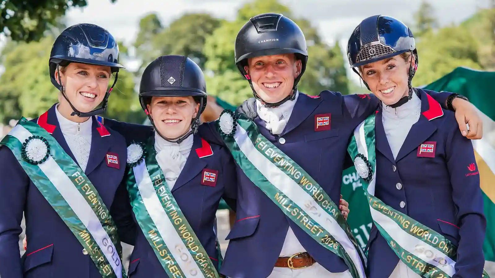 La Gran Bretagna vince l’oro a squadre ai primi Campionati del Mondo FEI di Eventing Under 25