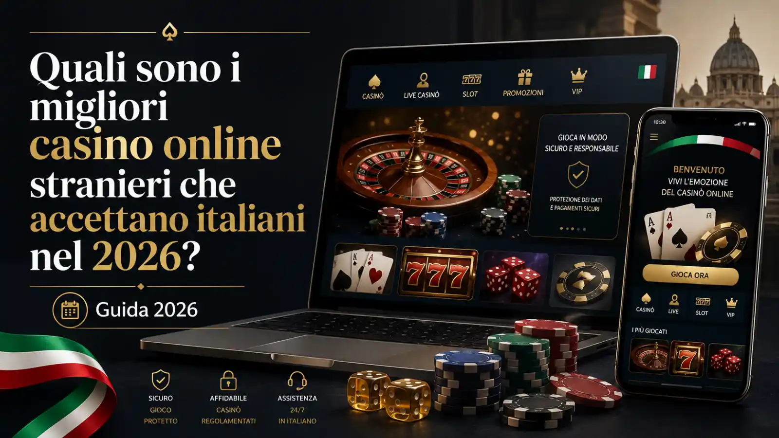 Quali sono i migliori casino online stranieri che accettano italiani nel 2026?