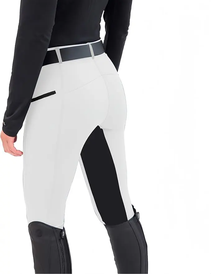 Chesoon Pantaloni da equitazione da donna