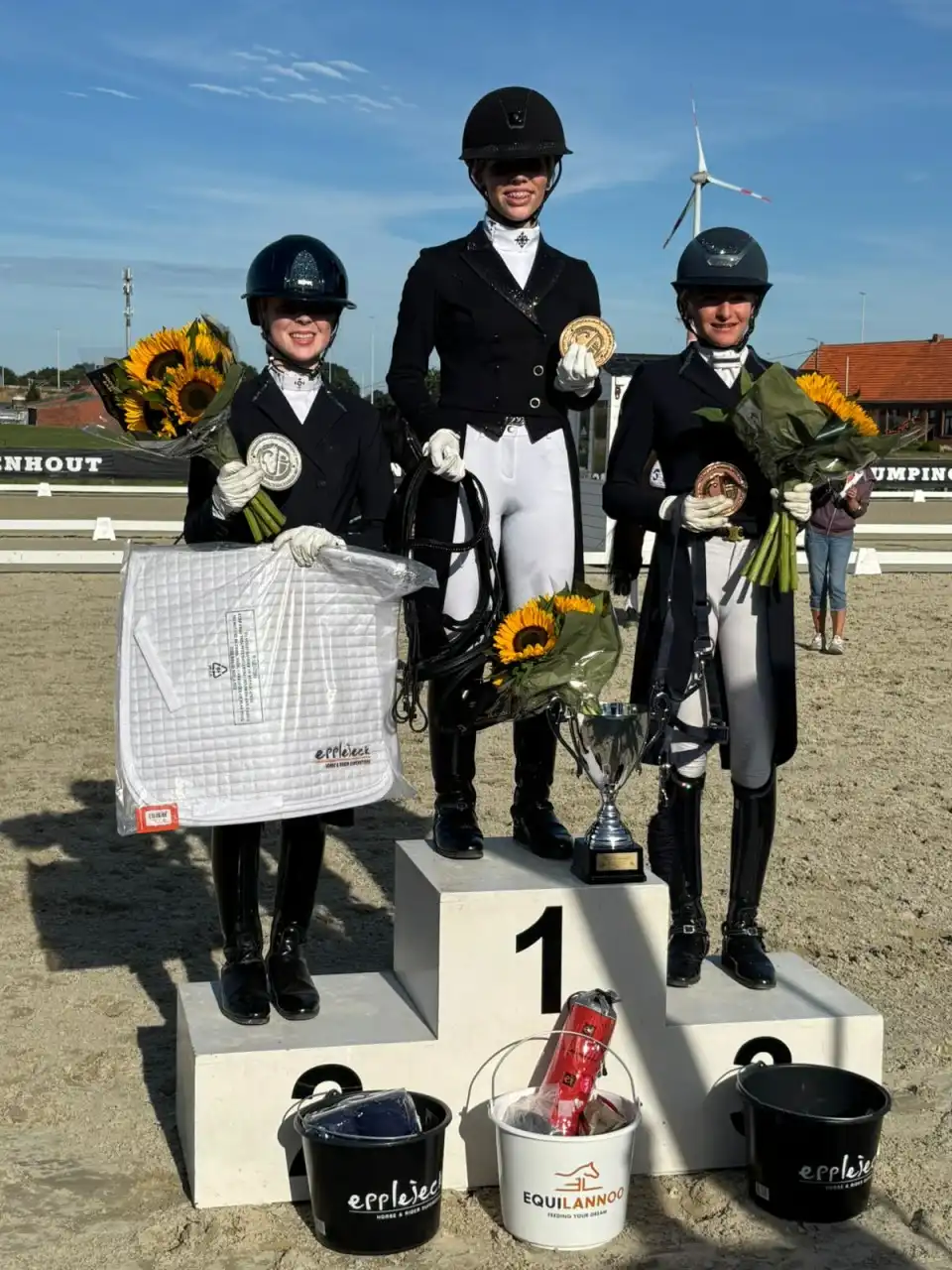 Coupes de Belgique de dressage à Loenhout