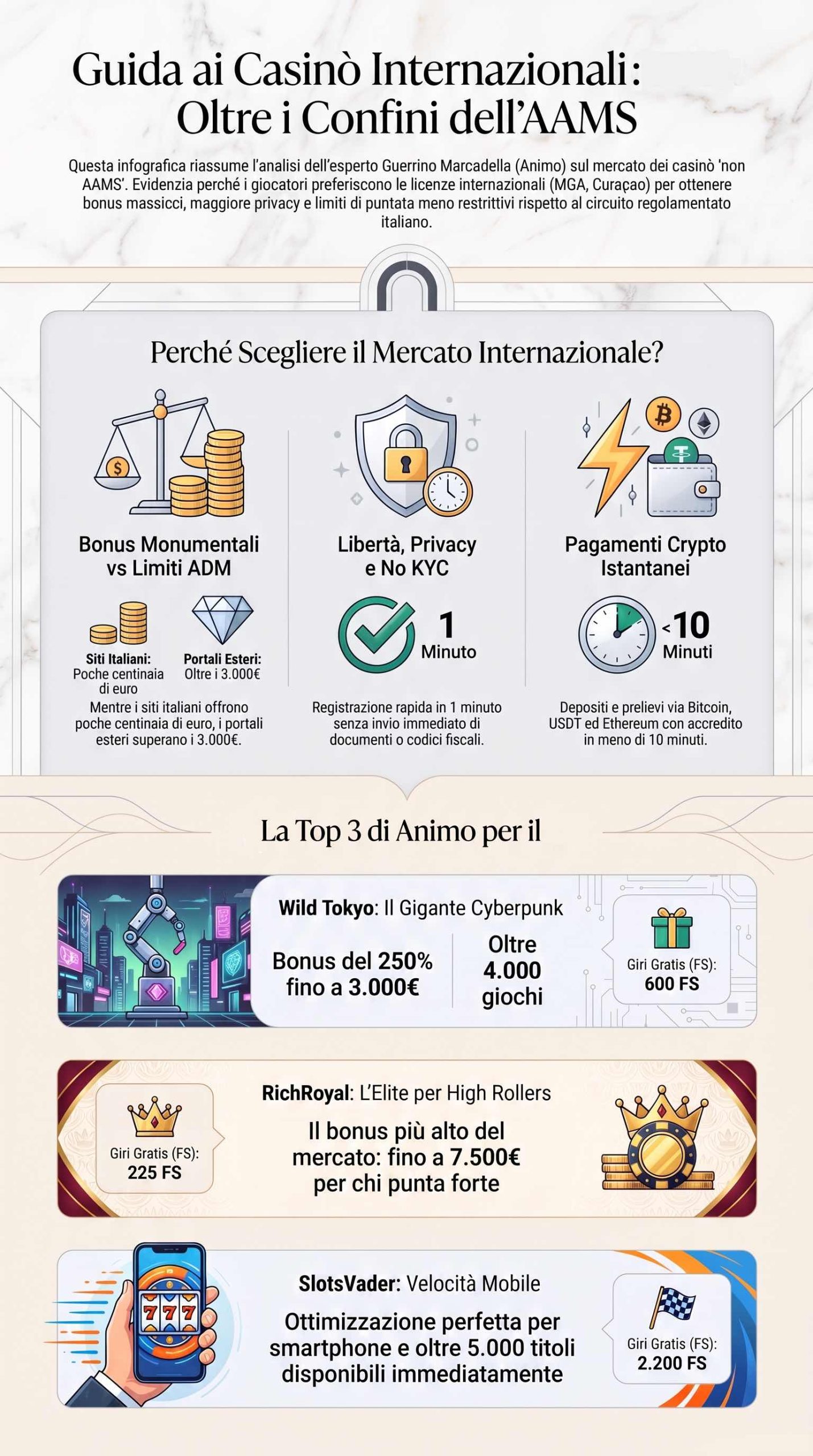 Guida Casinò Internazionali