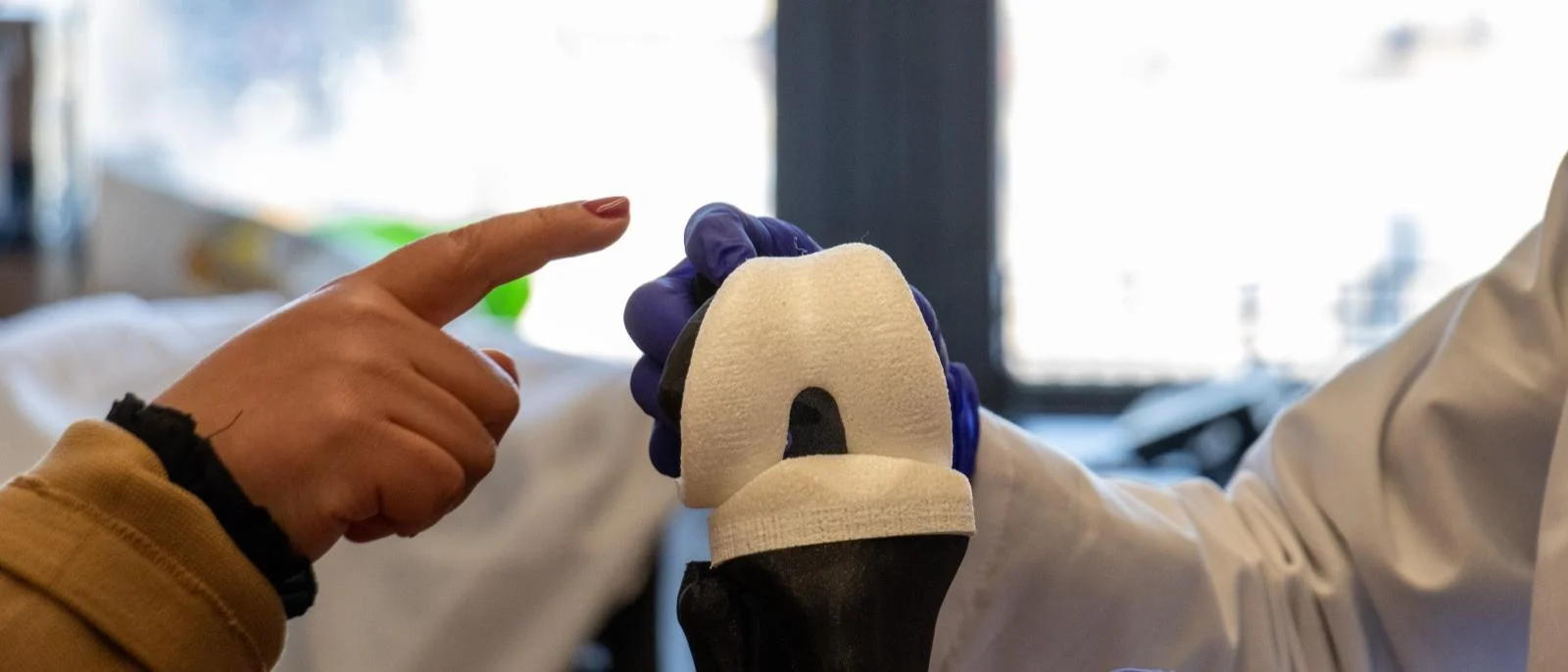 What happened when researchers treated mice with osteoarthritis?